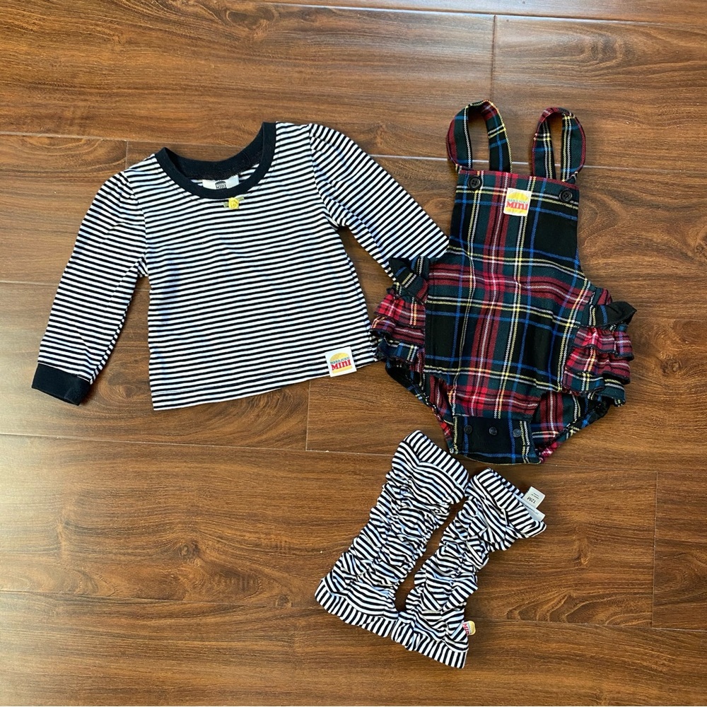 Harajuku Mini Baby Girls’ 3-piece Set - 12M
